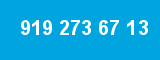919 273 67 13